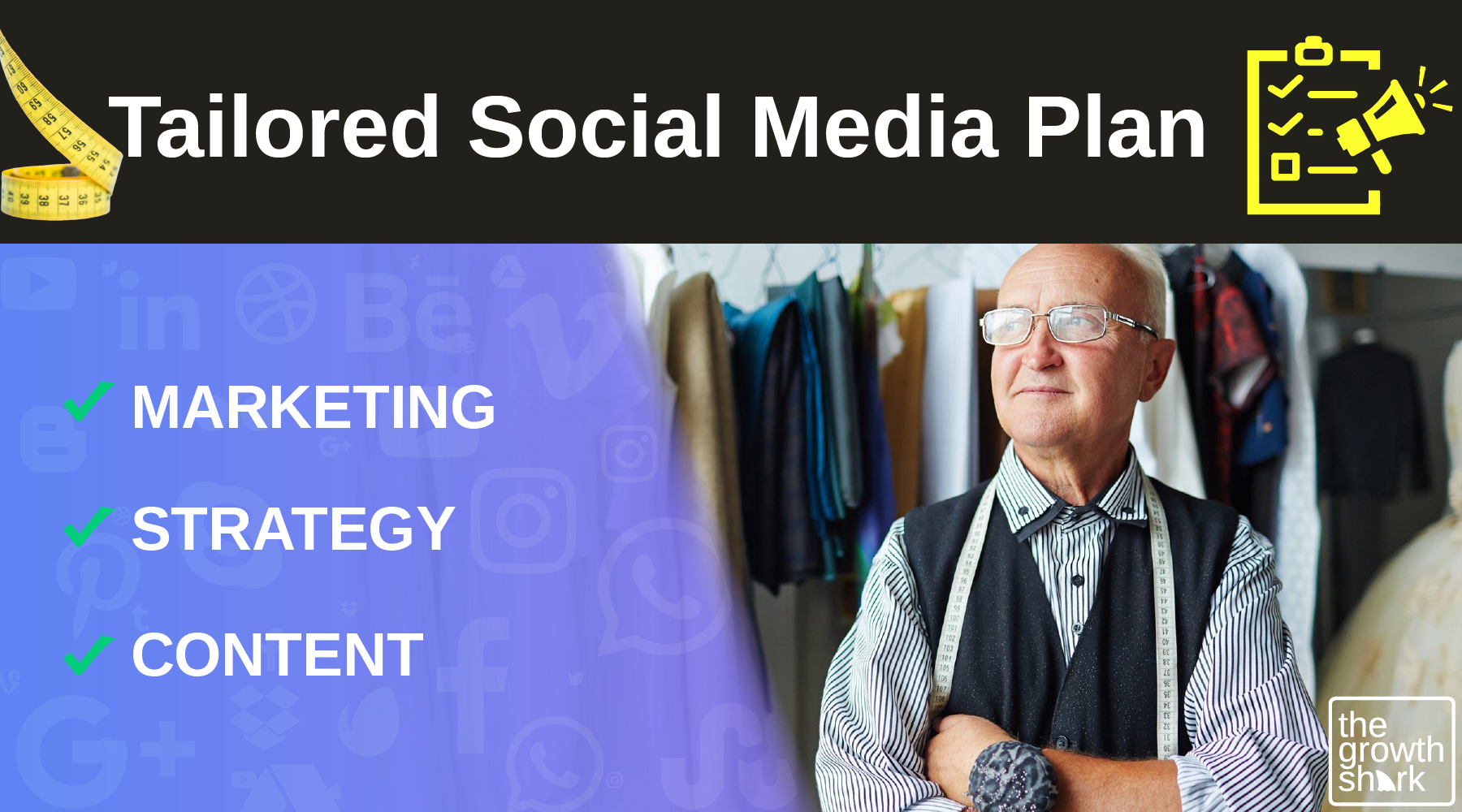 Creating a custom tailored social media marketing plan